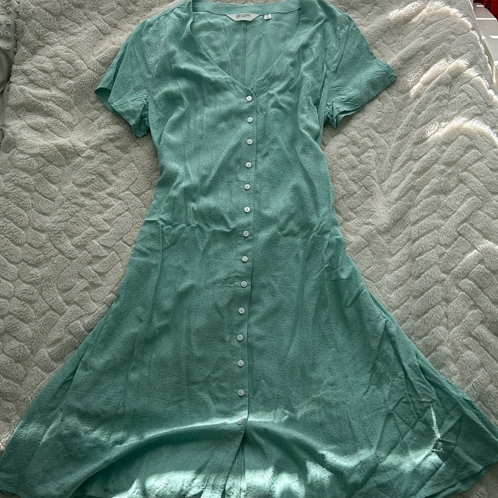 Candace Cameron Bure long teal dress, new!